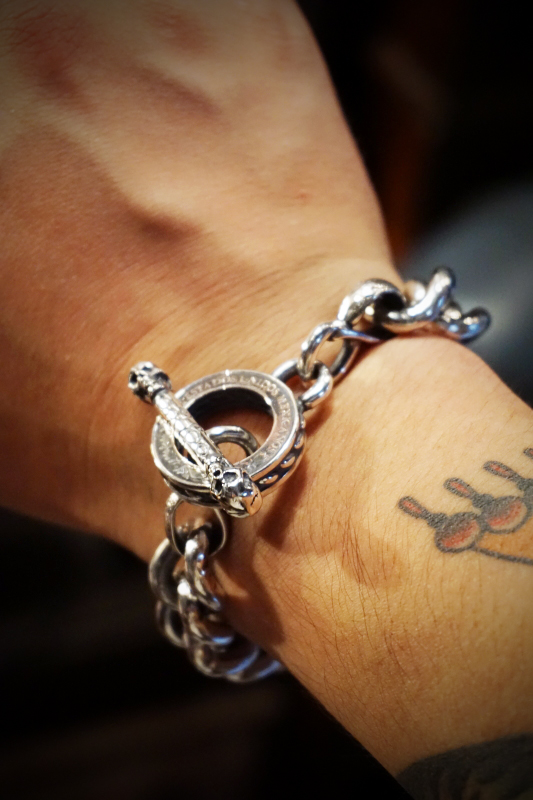 galcia C-BR-MSK015S : SILVER BRACELET