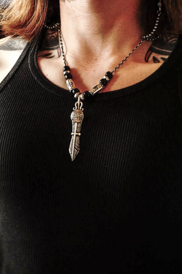 galcia 16NT-FE101 : Aguila Mexicana Feather LARGE CHAIN SET