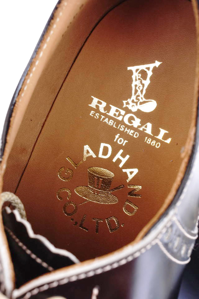 GLAD HAND × REGAL SADDLE SHOES BLACK