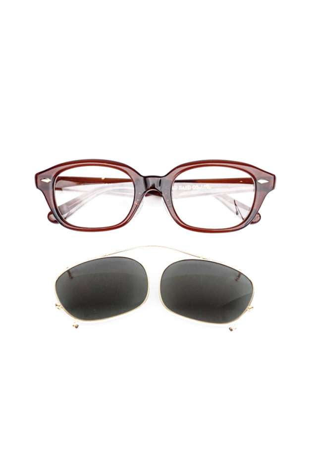 GLAD HAND×丹羽雅彦 J-IMMY & CLIP ON - GLASSES "SET" GOLD
