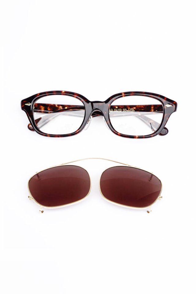 GLAD HAND×丹羽雅彦 J-IMMY & CLIP ON - GLASSES "SET" GOLD