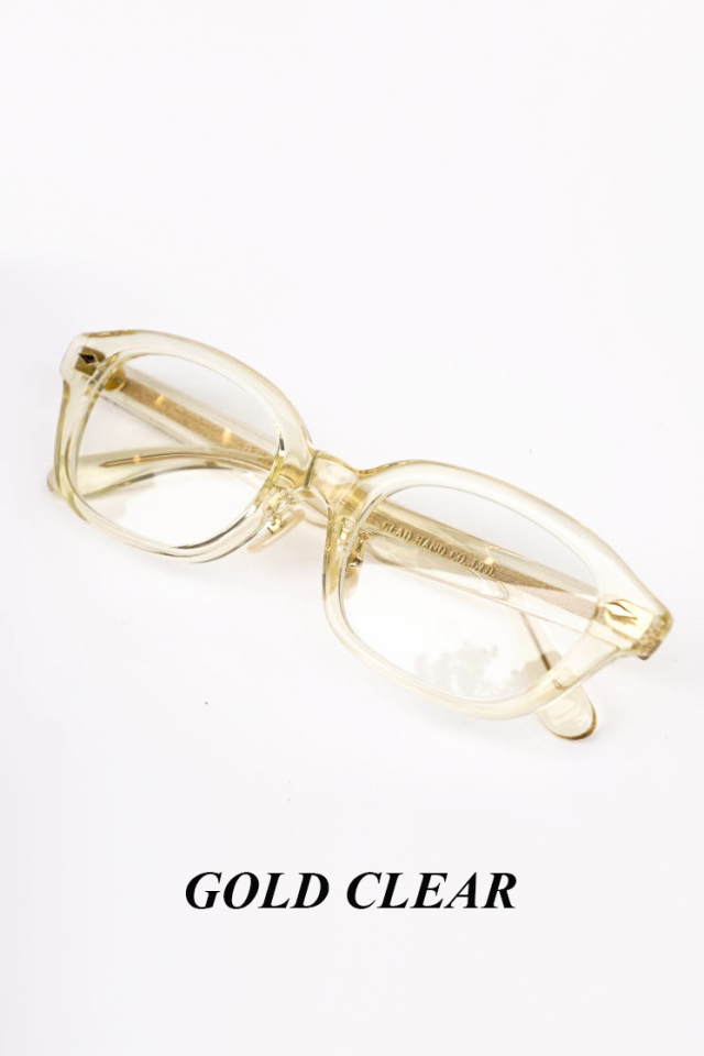 GLAD HAMD×丹羽雅彦 J-IMMY - GLASSES "ORNAMENT" GOLD