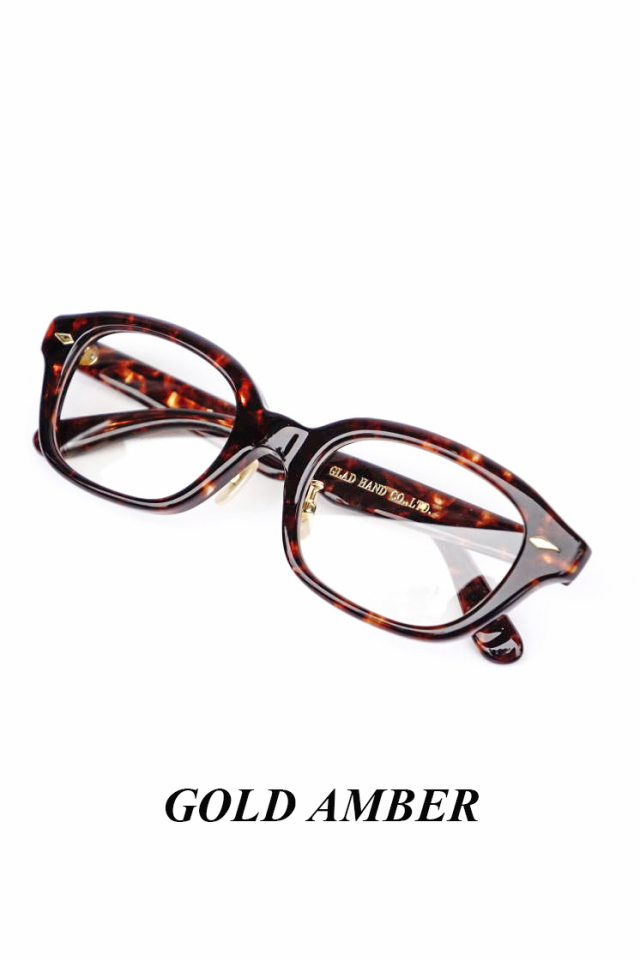 GLAD HAMD×丹羽雅彦 J-IMMY - GLASSES "ORNAMENT" GOLD