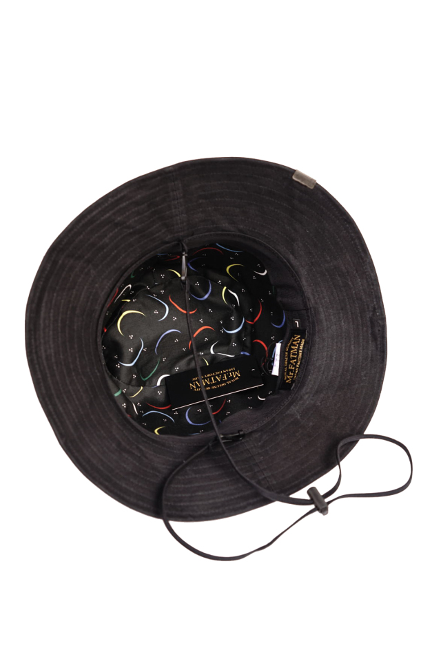 Mr.FATMAN "PARAFIN SAFARI HAT" BLACK