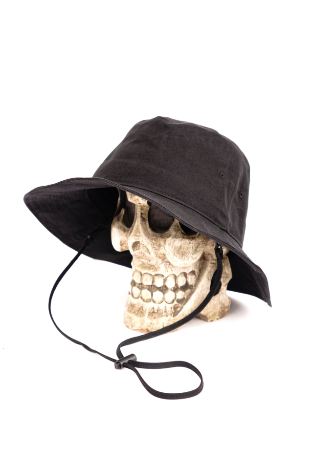 Mr.FATMAN "PARAFIN SAFARI HAT" BLACK