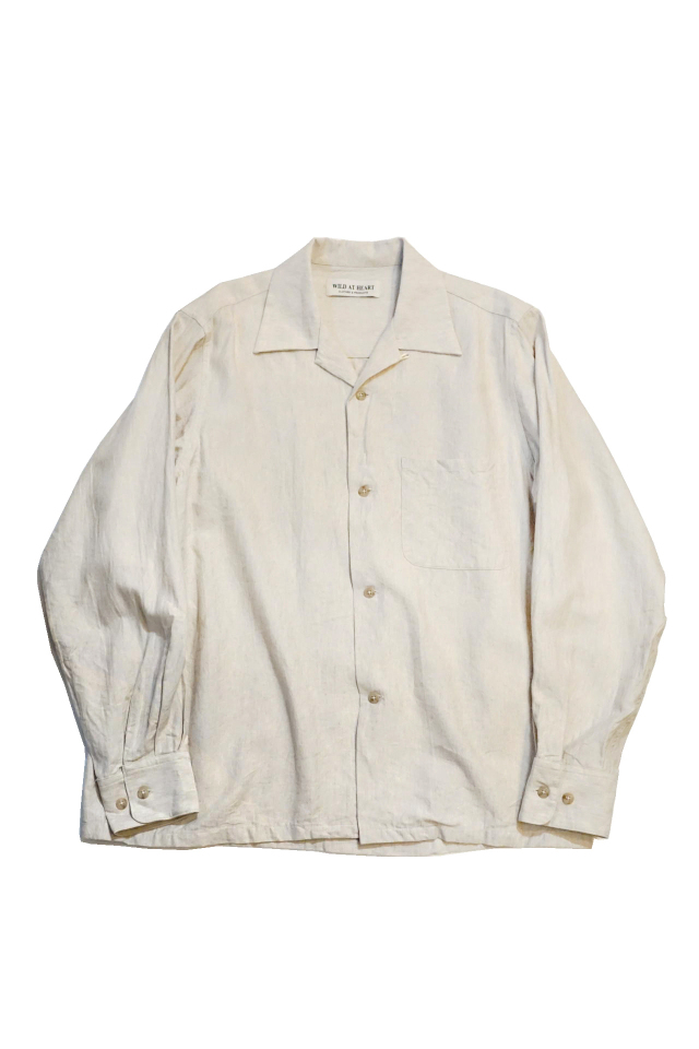 "CRAFTSMAN" Open Collar L/S Shirt