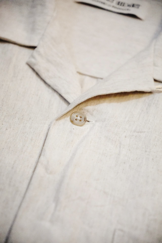 "CRAFTSMAN" Open Collar L/S Shirt