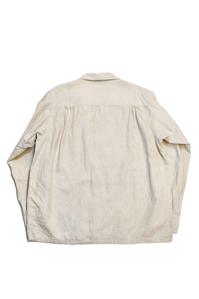 "CRAFTSMAN" Open Collar L/S Shirt