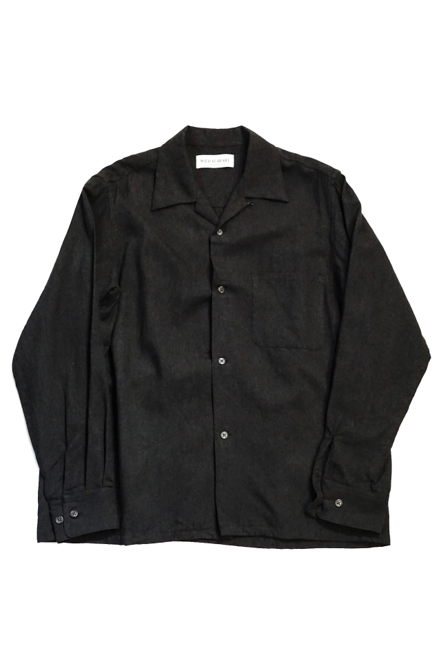"CRAFTSMAN" Open Collar L/S Shirt