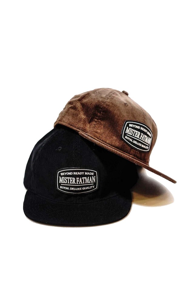 Mr.FATMAN "WAPPEN CORDUROY BASEBALL CAP"
