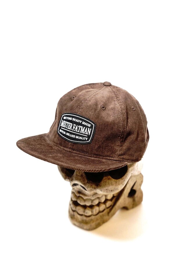 Mr.FATMAN "WAPPEN CORDUROY BASEBALL CAP"