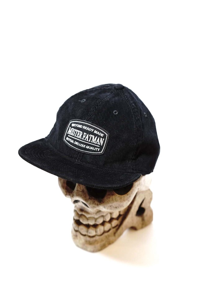 Mr.FATMAN "WAPPEN CORDUROY BASEBALL CAP"