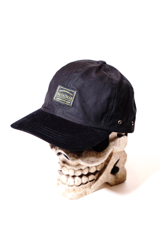 Mr.FATMAN "Waxed Cotton Baseball Cap"