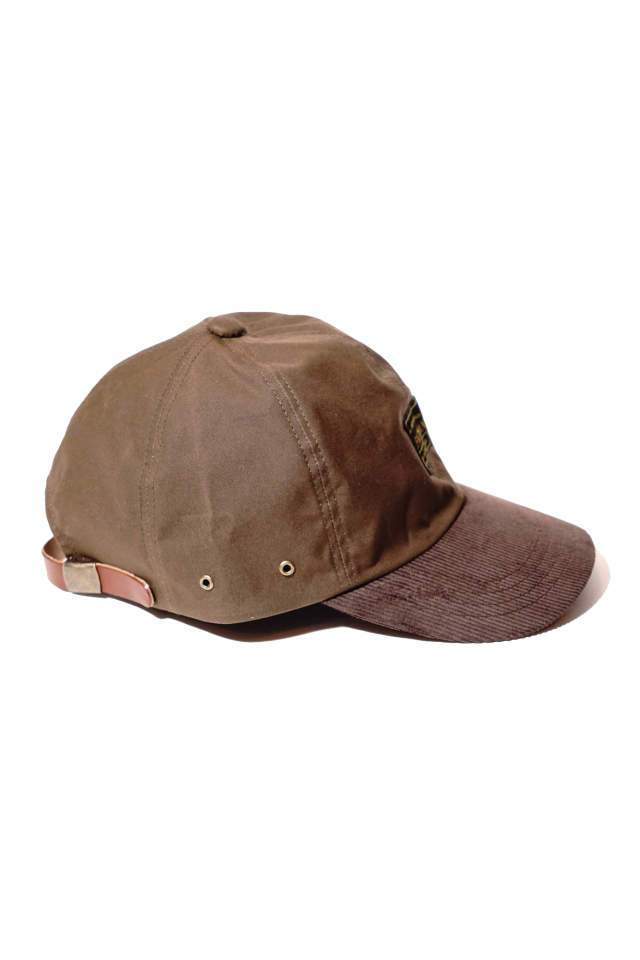 Mr.FATMAN "Waxed Cotton Baseball Cap"