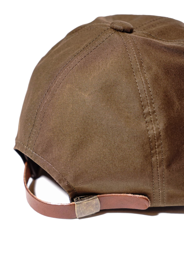 Mr.FATMAN "Waxed Cotton Baseball Cap"