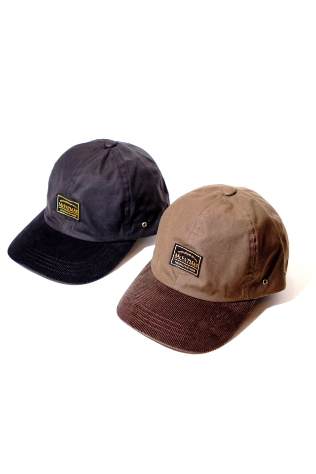 Mr.FATMAN "Waxed Cotton Baseball Cap"