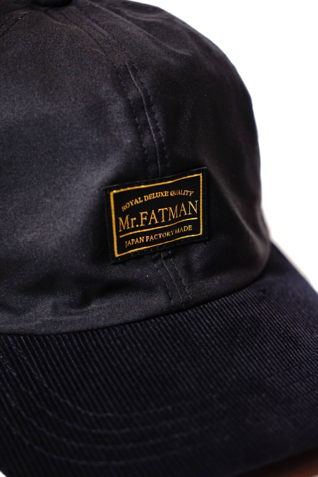 Mr.FATMAN "Waxed Cotton Baseball Cap"