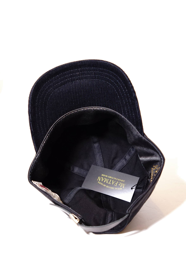 Mr.FATMAN "Waxed Cotton Baseball Cap"