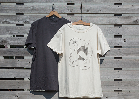 SCUMBOY TATTOO X PEANUTS&Co. "T-SHIRTS" SCUM BORDER BLACK