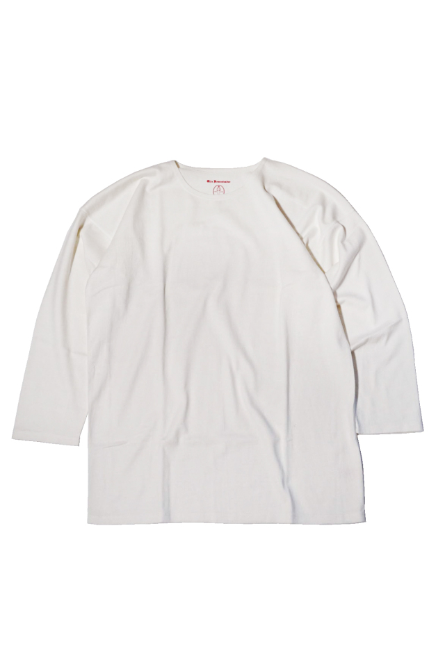 Olde Homesteader "Crew Neck Long sleeve" -Rustic Jersey- OFF WHITE