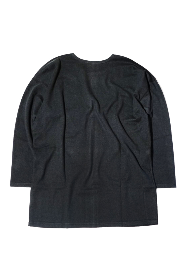 Olde Homesteader "Crew Neck Long sleeve" -Rustic Jersey- BLACK