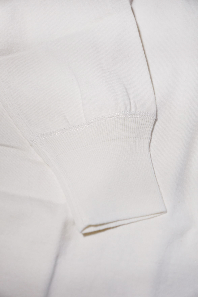 Olde Homesteader "Henley Neck Long sleeve" -Rustic Jersey- OFF WHITE