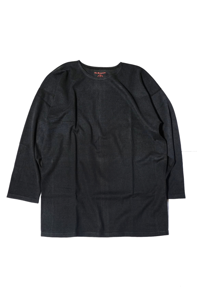 Olde Homesteader "Crew Neck Long sleeve" -Rustic Jersey- BLACK