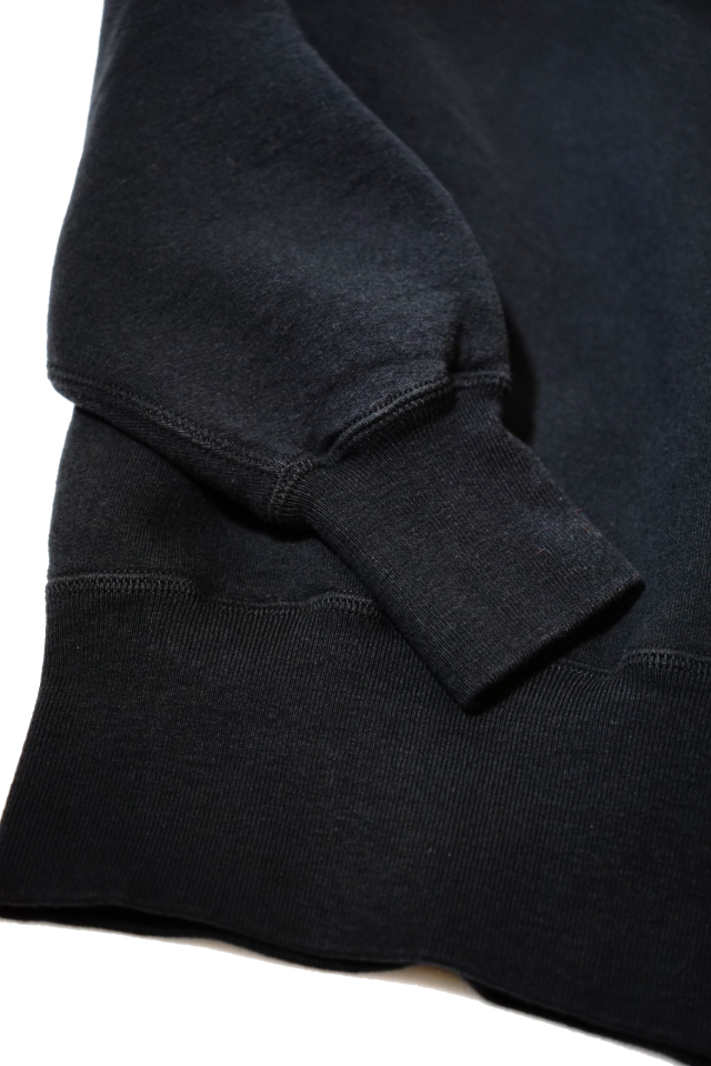 Olde Homesteader "Extra Cotton Fleece / Crew Neck Long Sleeve" O.W.BLACK