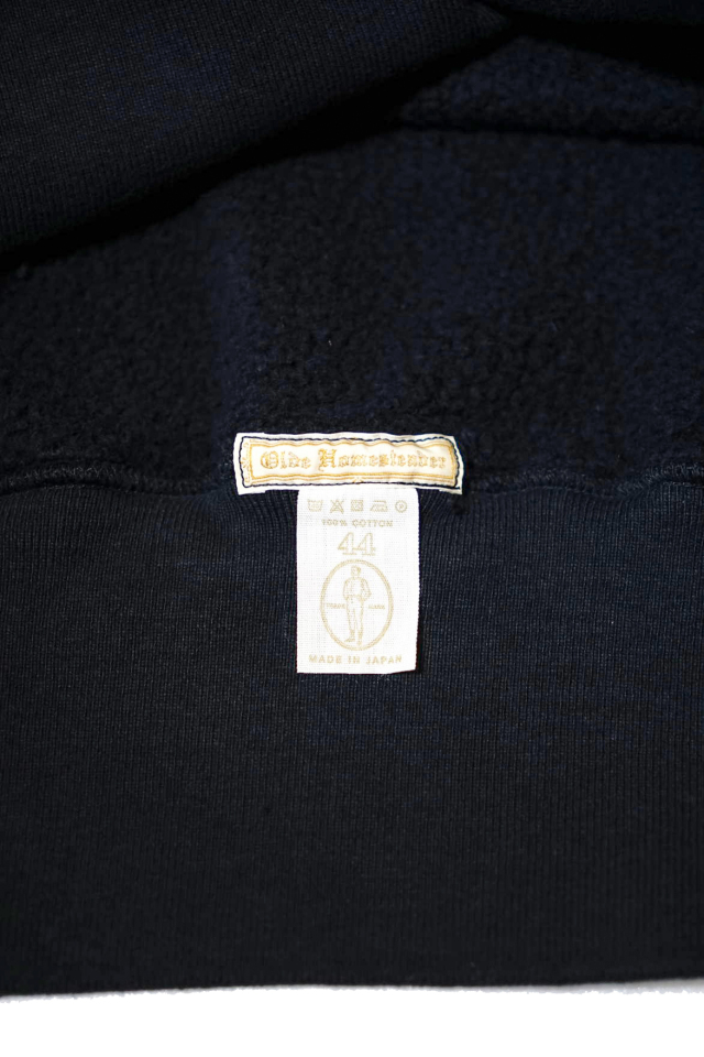 Olde Homesteader "Extra Cotton Fleece / Crew Neck Long Sleeve" O.W.BLACK