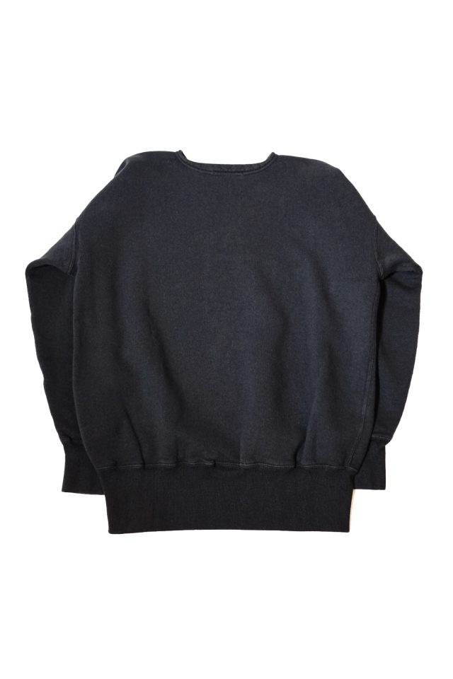Olde Homesteader "Extra Cotton Fleece / Crew Neck Long Sleeve" O.W.BLACK