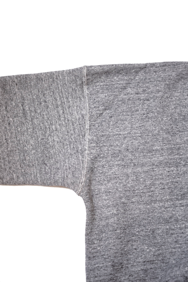 Olde Homesteader "Extra Cotton Fleece / Hooded Long Sleeve" TOP CHARCOAL