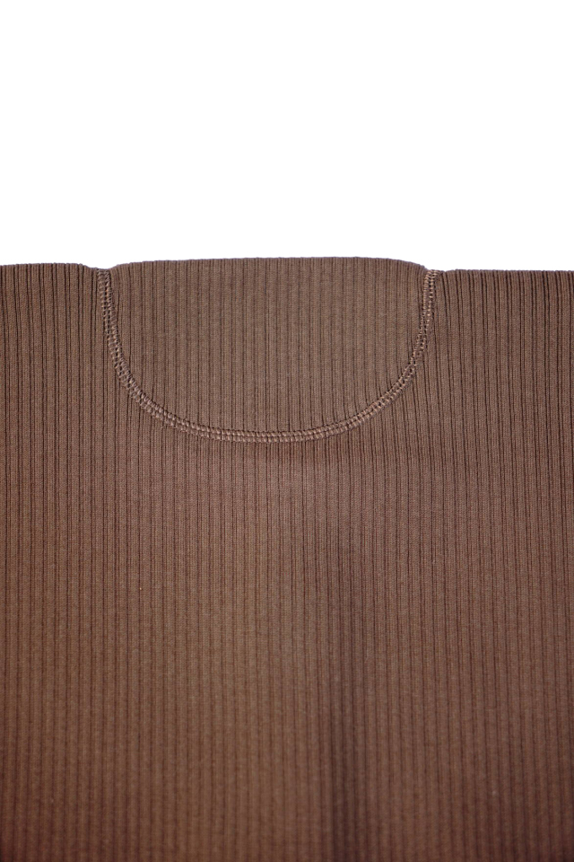 Olde Homesteader "Crew Neck Longsleeve" - Swedenish Army Rib - RUSTIC WOOD