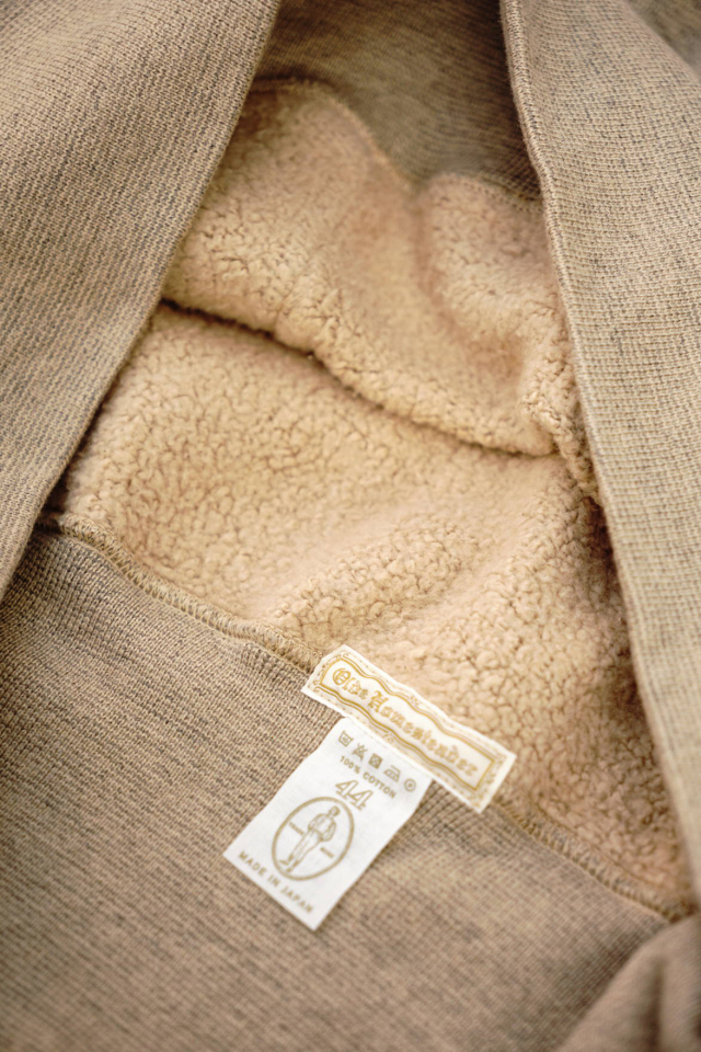 Olde Homesteader "Extra Cotton Fleece / Hooded Long Sleeve" GOLDEN CREAM