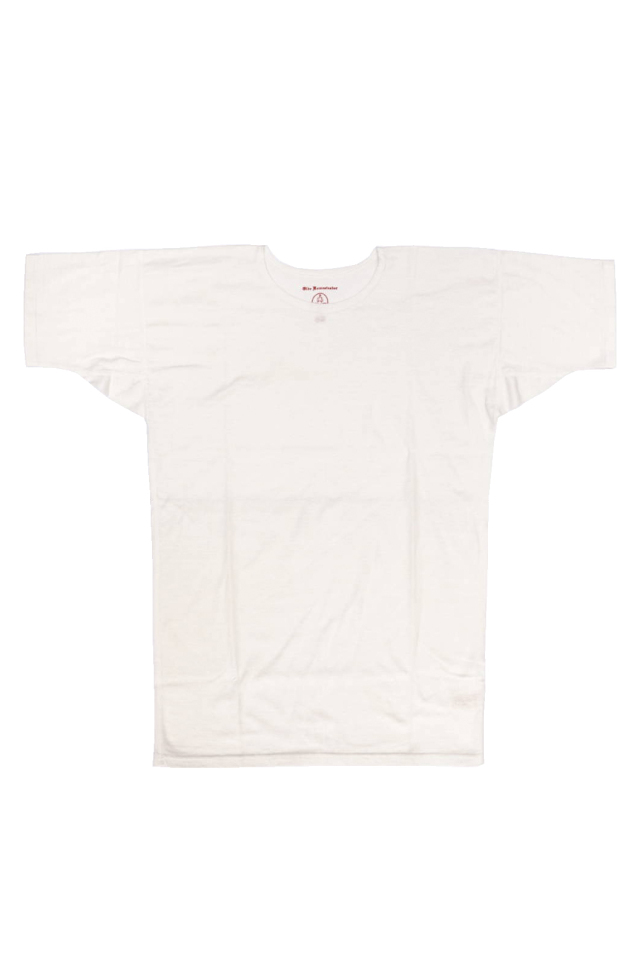 Olde Homesteader "Crew Neck Short sleeve" -Rustic Jersey- OFF WHITE