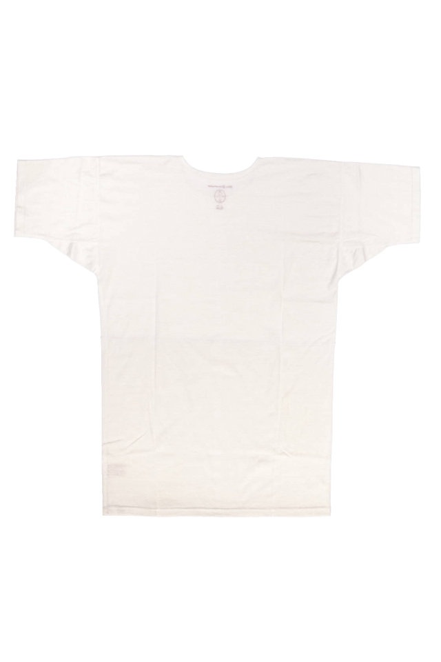 Olde Homesteader "Crew Neck Short sleeve" -Rustic Jersey- OFF WHITE