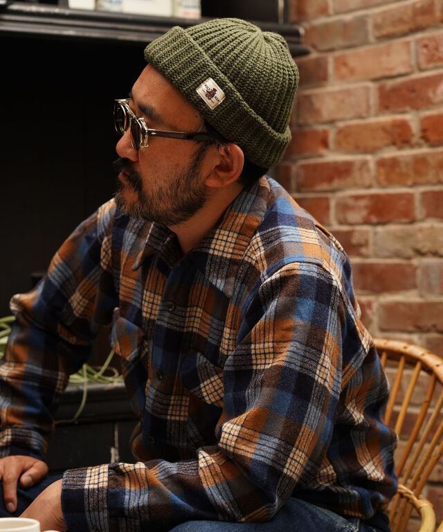 Mr.FATMAN "Wolfman Rib Watch Cap"