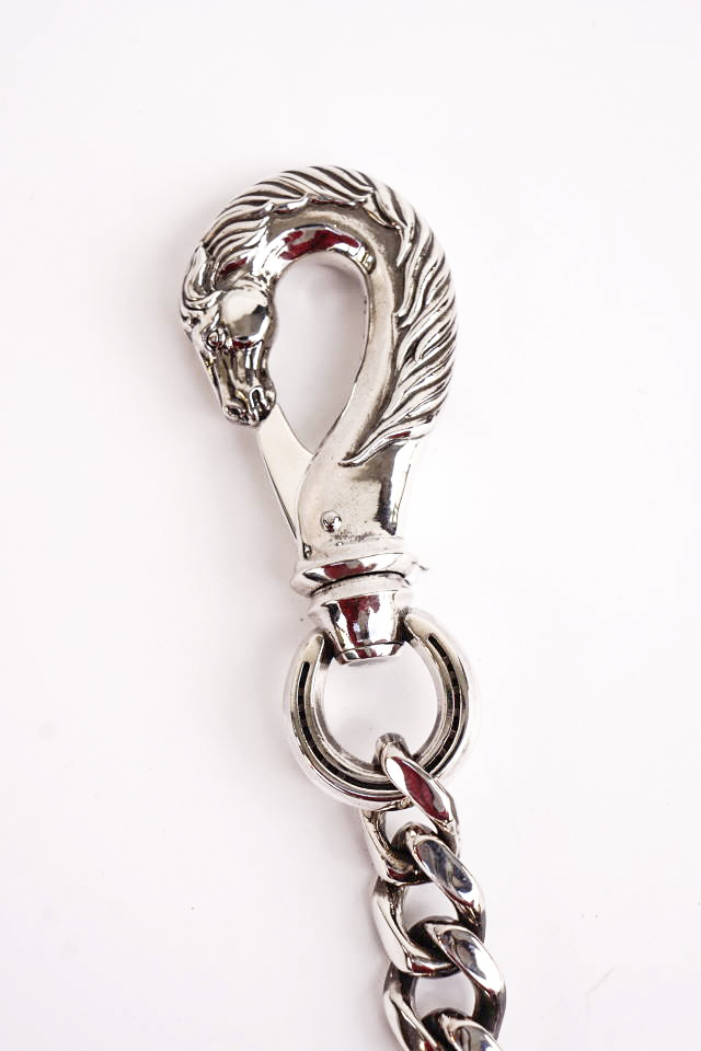 PEANUTS & Co. Special Order horse key chain "L" silver