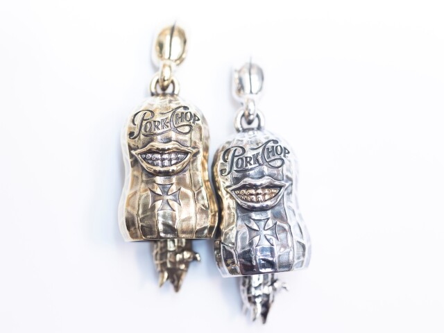 PORKCHOP GARAGE SUPPLY X Peanuts&Co "Peanuts Pork Gardian Bell" Silver