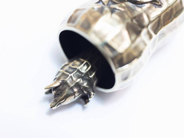 PORKCHOP GARAGE SUPPLY X Peanuts&Co "Peanuts Pork Gardian Bell" Silver
