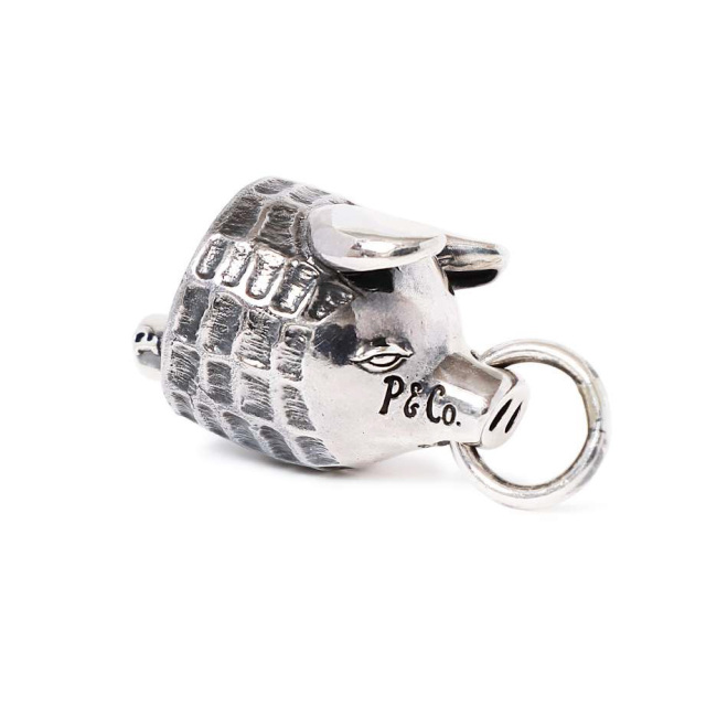 PORKCHOP GARAGE SUPPLY X Peanuts&Co "P's Guardian Bell" Silver