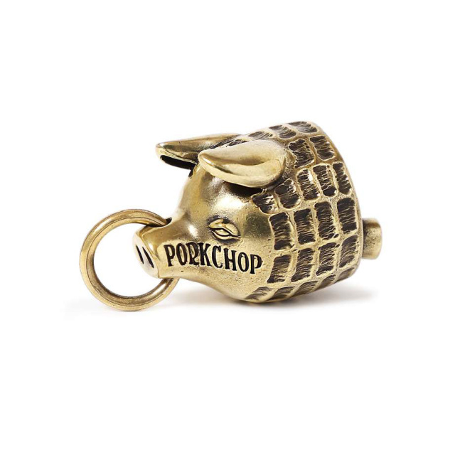 PORKCHOP GARAGE SUPPLY X Peanuts&Co "P's Guardian Bell" Brass