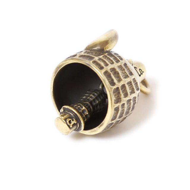 PORKCHOP GARAGE SUPPLY X Peanuts&Co "P's Guardian Bell" Brass