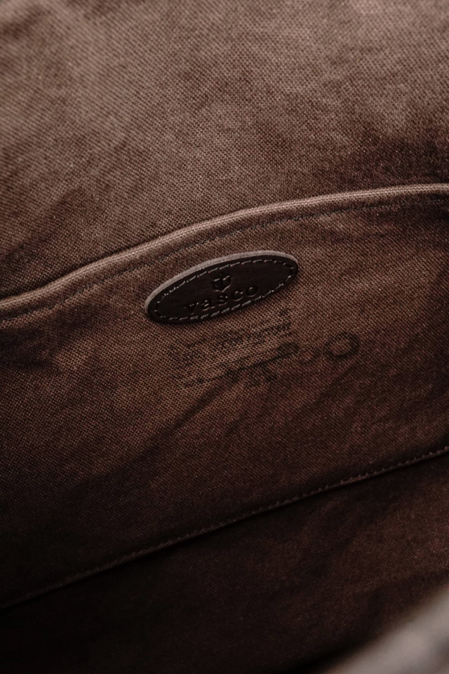 VASCO "LEATHER TRAVEL BOSTON BAG"