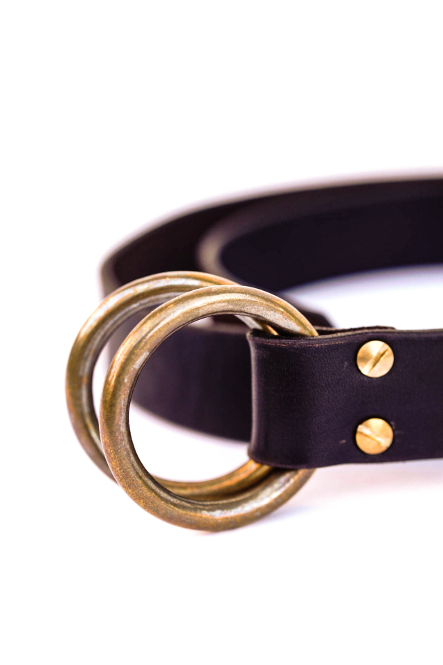 VASCO "LEATHER RING BELT"