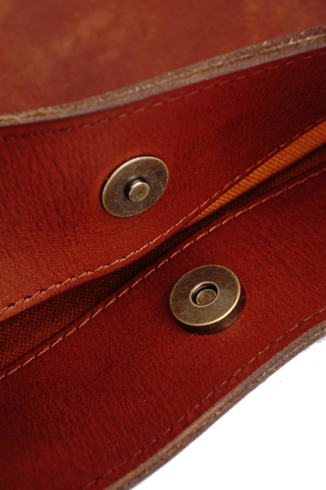 VASCO "LEATHER TRAVEL TOTE BAG -LARGE"