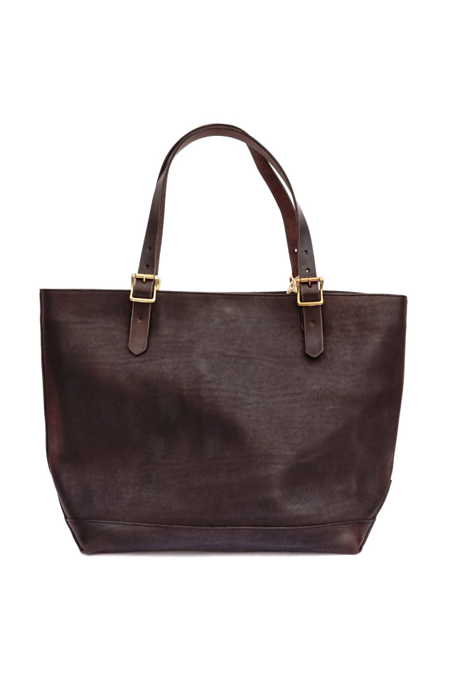 VASCO "LEATHER TRAVEL TOTE BAG -LARGE"