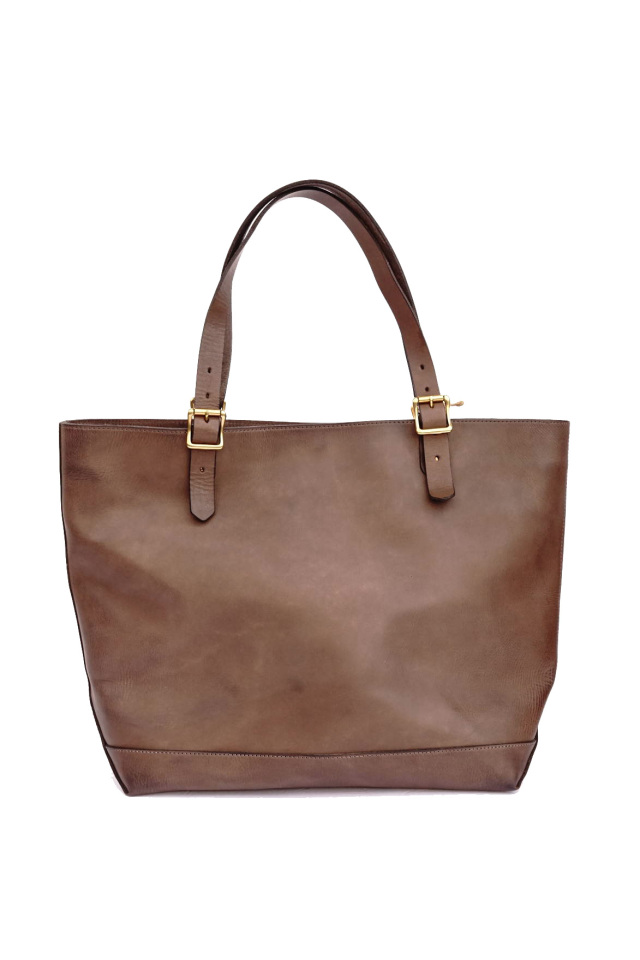 VASCO "LEATHER TRAVEL TOTE BAG -LARGE"