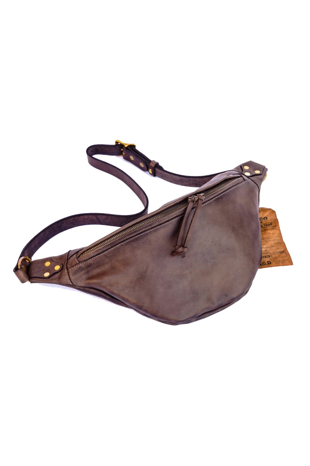 VASCO "LEATHER WAIST BAG -LARGE"