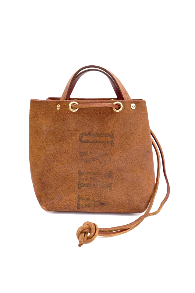 VASCO "LEATHER MAIL PURSE BAG" ROUGH OUT SMALL