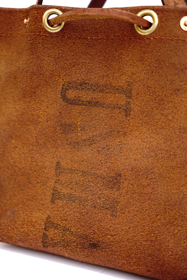 VASCO "LEATHER MAIL PURSE BAG" ROUGH OUT SMALL